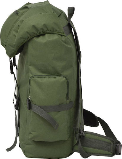 vidaXL Militärischer Rucksack Rucksack aus Polyester Khaki 65Es