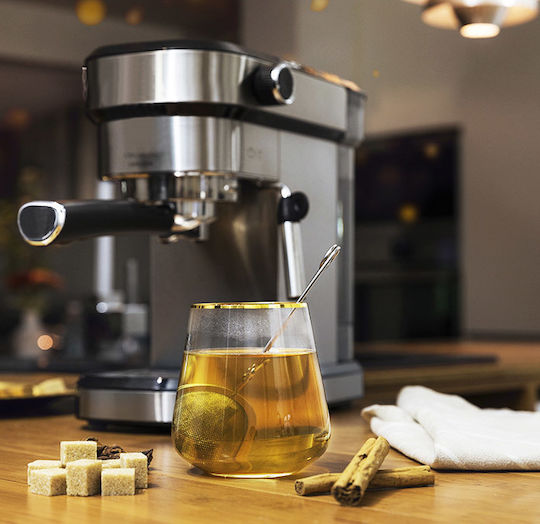 Cecotec Cafelizzia 790 Mașină de Espresso 1350W Presiune 20bar Argintie