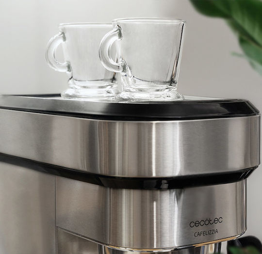 Cecotec Cafelizzia 790 Mașină de Espresso 1350W Presiune 20bar Argintie