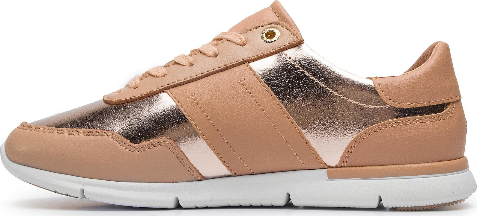 tommy jeans essential leather sneaker