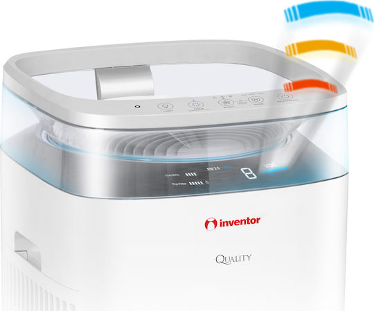 Inventor Ionizer / Air Purifier 32.8W for Spaces 80m²
