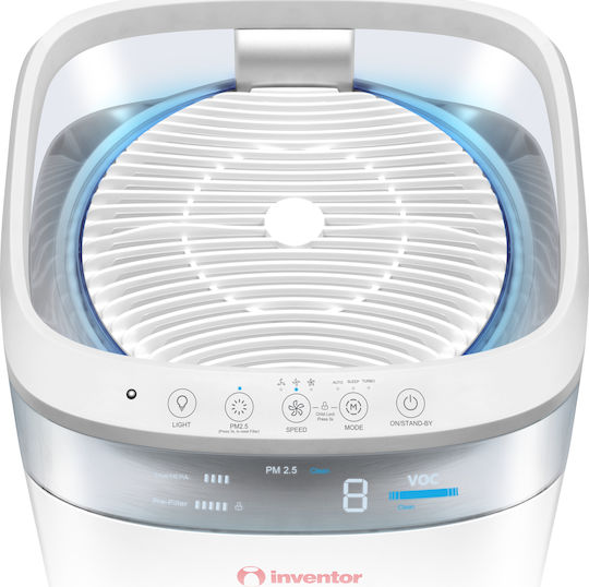 Inventor Ionizer / Air Purifier 32.8W for Spaces 80m²