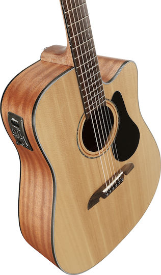 Alvarez Semi-Acoustic Guitar AD30CE Cutaway Natural