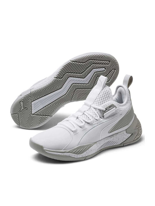 Puma Uproar Core Нисък Баскетболни обувки Бели