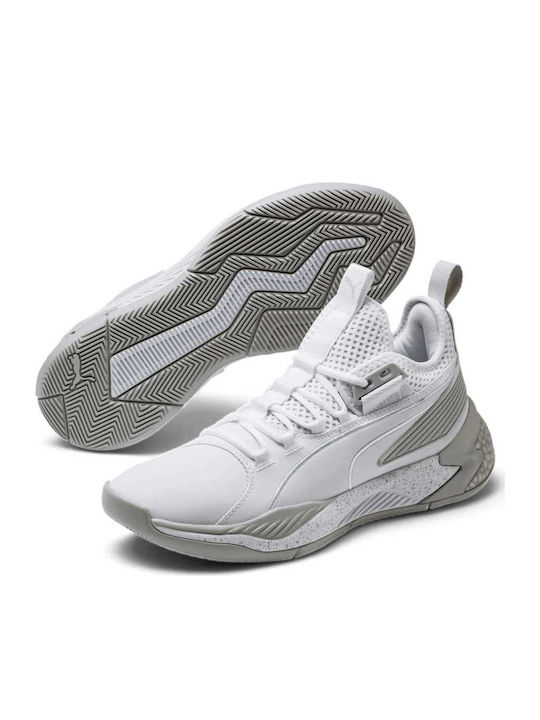 Puma Uproar Core Niedrig Basketballschuhe Weiß