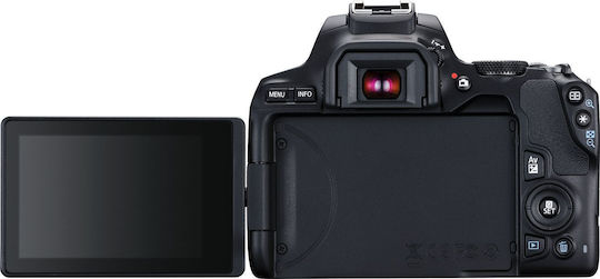 Canon DSLR Camera EOS 250D Crop Frame Kit (EF-S 18-135mm F3.5-5.6 IS USM) Black