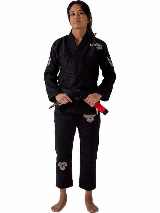 Kingz Nano 2.0 Γυναικεία Στολή Jiu Jitsu Μαύρη