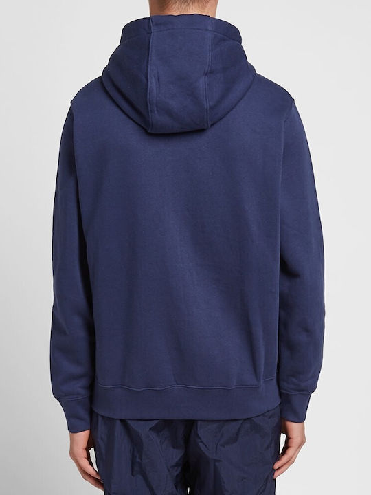 Club Sweatshirt With Hood Navy