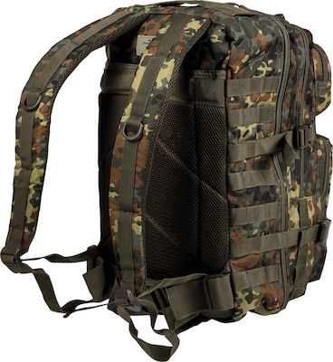 Mil-Tec US Assault Large Military Backpack Backpack Camouflage Flectar 36lt