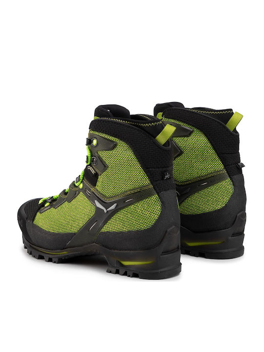 Salewa Raven 3 GTX Men's Hiking Boots Waterproof with Gore-Tex Membrane Green