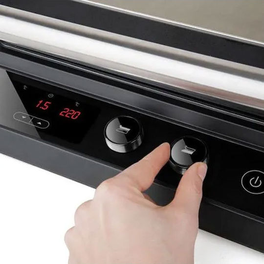 Black & Decker BXGR2000E Sandwichmaker Grill mit Abnehmbaren Platten 2000W Schwarz