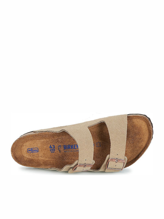 Birkenstock Arizona Taupe Suede Soft Footbed  BIRKENSTOCK ATTITUDES –  Birkenstock Attitudes