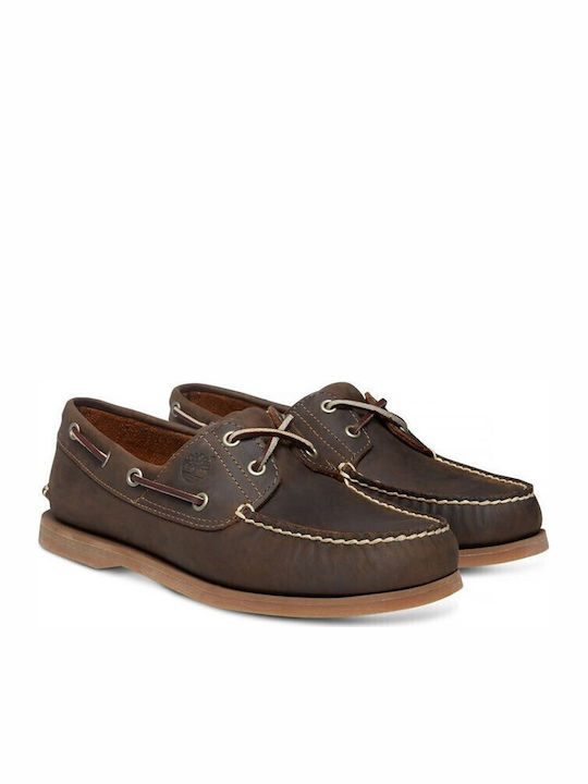 Timberland Classic 2 Eye Ανδρικά Μοκασίνια Καφέ