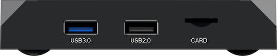 TV Box X96 Max+ 8K UHD με WiFi USB 2.0 / USB 3.0 4GB RAM και 32GB Αποθηκευτικό Χώρο με Λειτουργικό Android 9.0