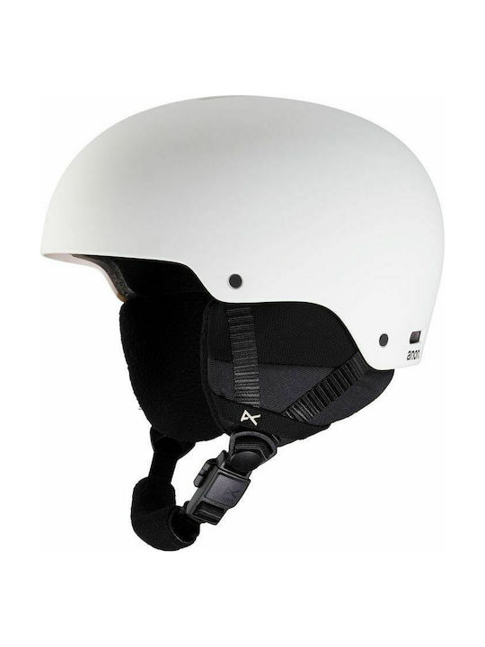 Anon Rime 3 Kids Helmet for Ski & Snowboard White