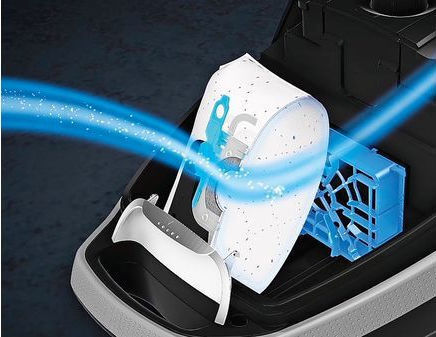 Siemens VSC7X200 Vacuum Cleaner 650W Bagged 5lt Black