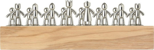 Umbra Buddy Set Chess Wood with Pawns 36x36cm