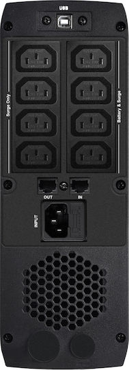 Powerwalker VI 800 CSW IEC UPS Line-Interactive 800VA 480W με 8 IEC Πρίζες
