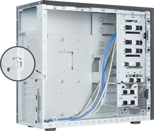 Chieftec BM-25B-OP Midi Tower Computer Case Black
