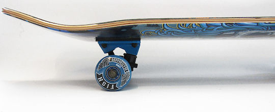 Fish Skateboards Poseidon 8" Complete Shortboard Πολύχρωμο