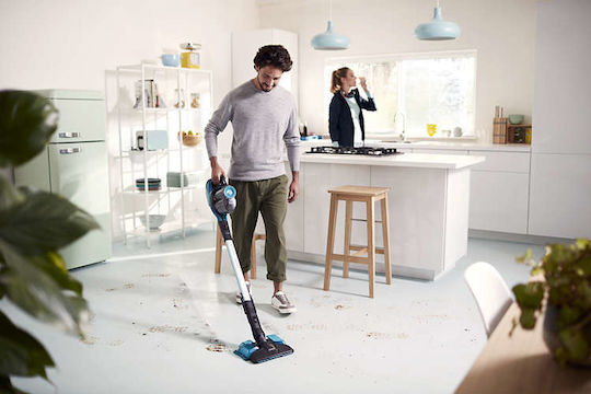 Philips Speedpro Прахосмукачка 2 в 1 Stick & Ръчна Синя