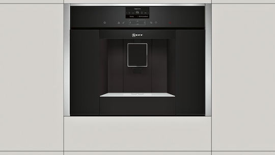 Neff Automatic Espresso Machine Built-in 1600W Pressure 19bar with Grinder and Wi-Fi Black C17KS61H0