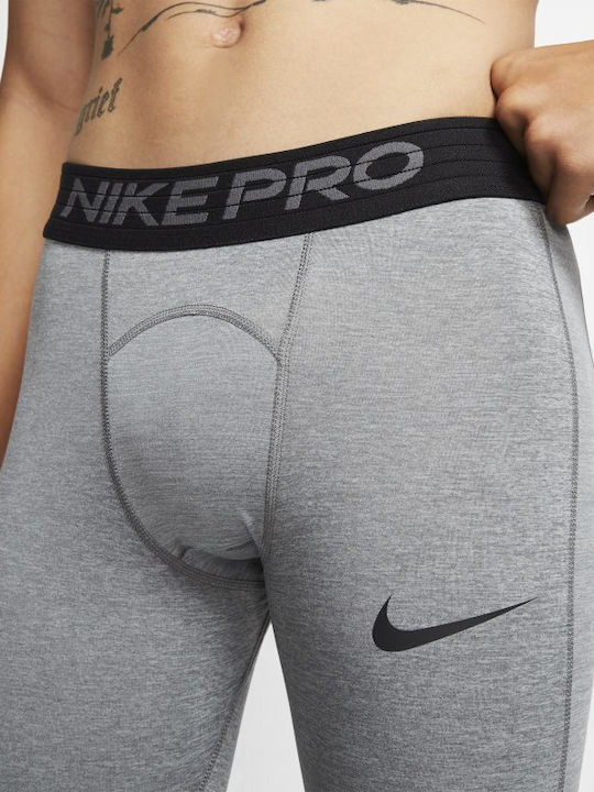 Nike Pro Ισοθερμικό Παντελόνι Γκρι