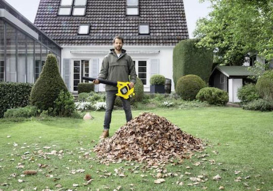 Karcher LBL 4 Blower Handheld 36V with 1 Battery 2.5Ah & Volume Adjustment with Maximum Air Speed 250km/h