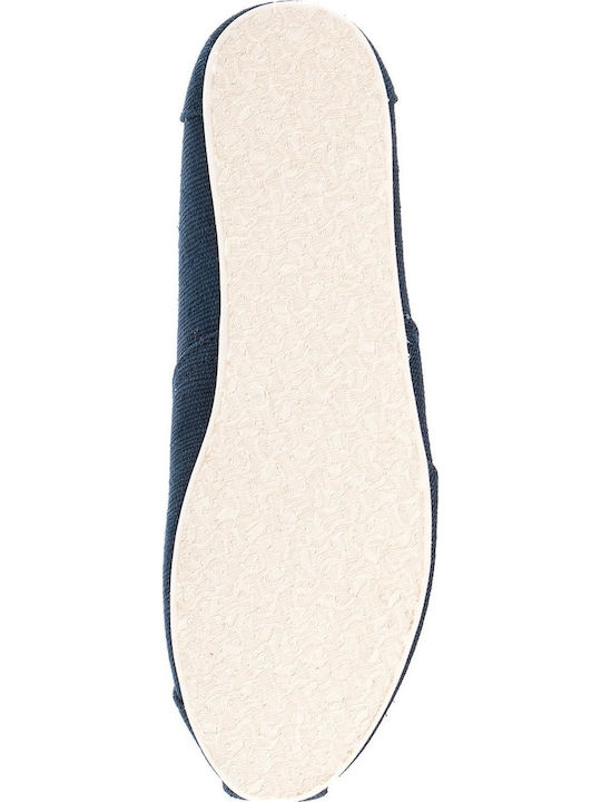Classic Alpargatas Heritage Women's Fabric Espadrilles Navy Blue