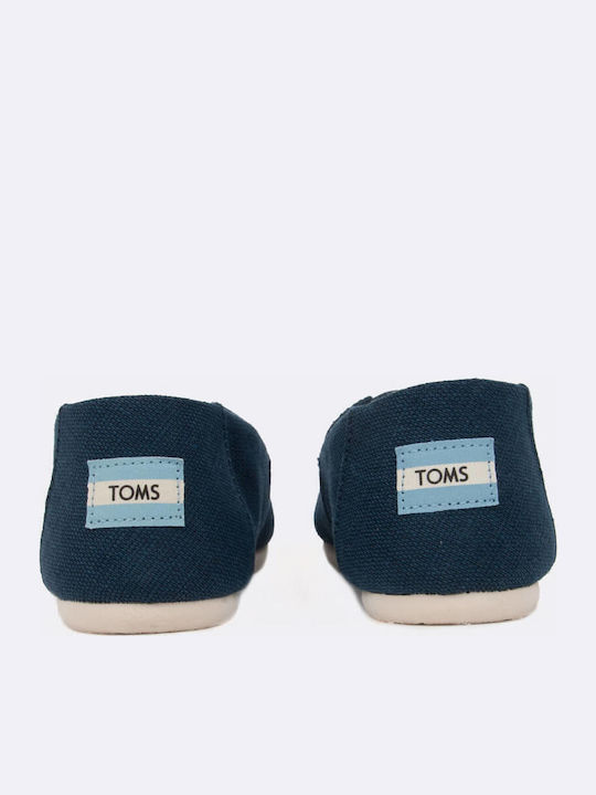 Classic Alpargatas Heritage Women's Fabric Espadrilles Navy Blue
