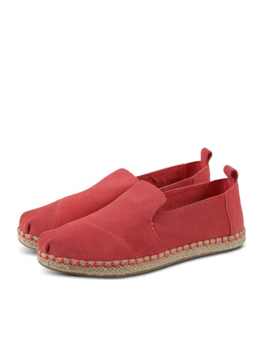 Alpargatas Deconstructed Suede Γυναικείες Εσπαντρίγιες Hibiscus