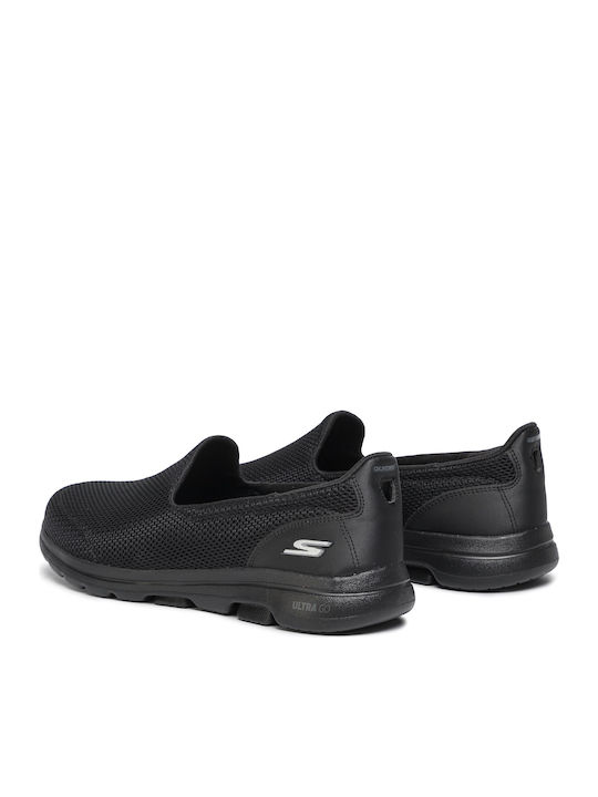 Gowalk 5 Γυναικεία Slip-On Μαύρα