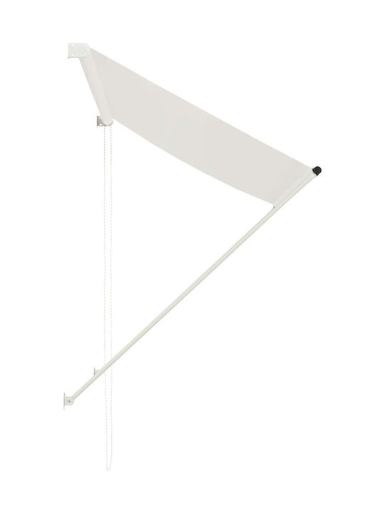 vidaXL Τέντα Βεράντας Κρεμ 1.5x1.5m