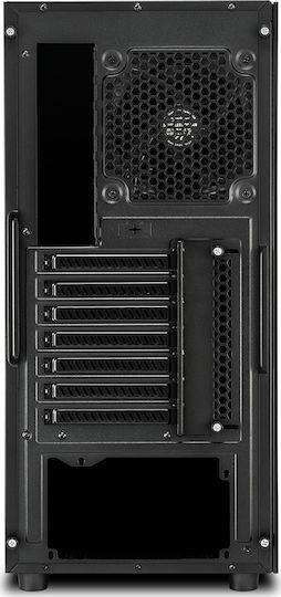 Sharkoon TG6 RGB Gaming Midi Tower Κουτί Υπολογιστή με Πλαϊνό Παράθυρο Μαύρο