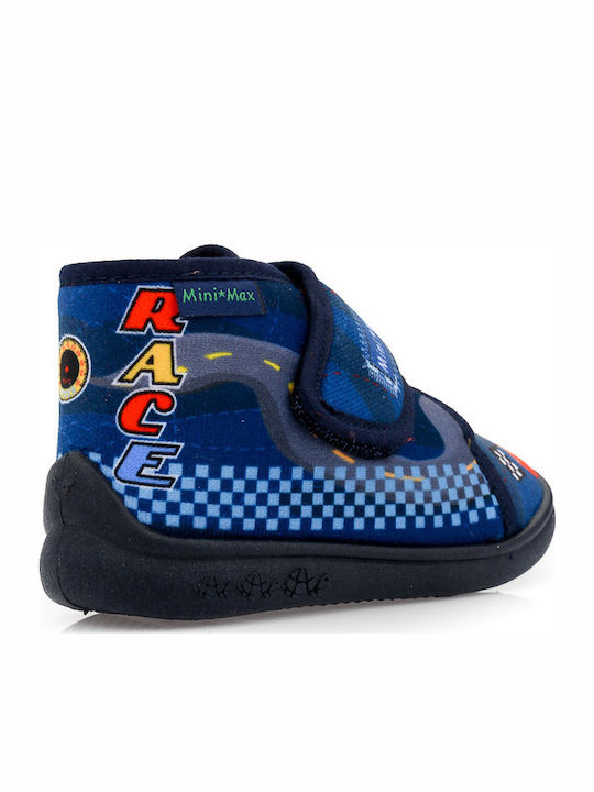 Ανατομικές Παντόφλες Μποτάκια Navy Μπλε Fast