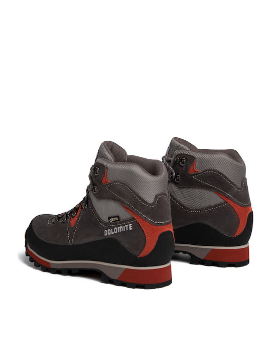 Dolomite Zerma TT GTX Men's Waterproof Hiking Boots With Gore-Tex Membrane Gray