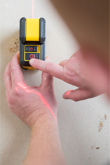 Stanley Αυτορυθμιζόμενο Γραμμικό Αλφάδι Laser Κόκκινης Δέσμης με Εύρος Εργασίας 20m