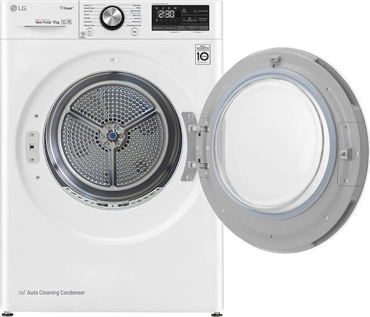 LG RC90V9AV2W Στεγνωτήριο 9kg με Αντλία Θερμότητας