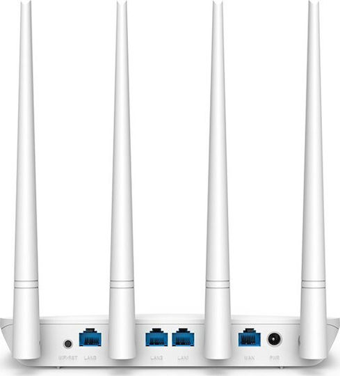 Tenda F6 Ασύρματο Router Wi‑Fi 4 με 3 Θύρες