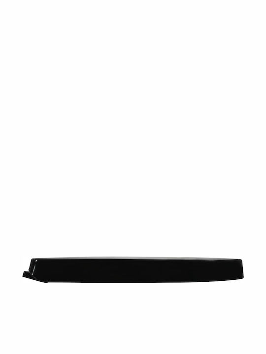 vidaXL Καπάκι Λεκάνης Soft Close Πλαστικό 45x35cm Μαύρο
