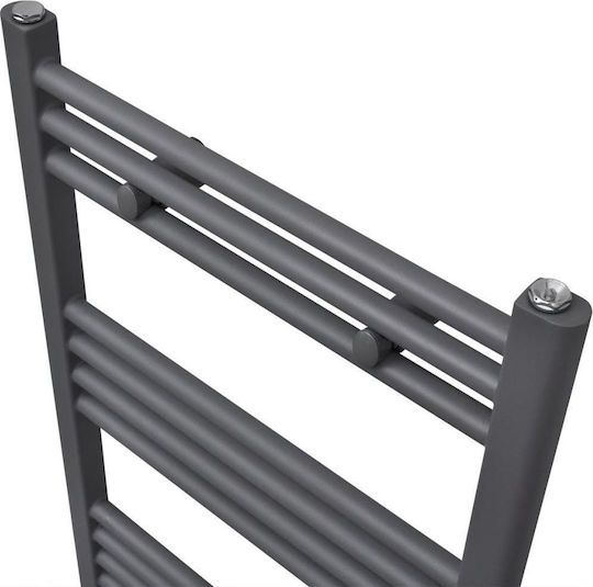 vidaXL Straight 141888 Towel Rail Bathroom 480x480 184kcal/h Gray