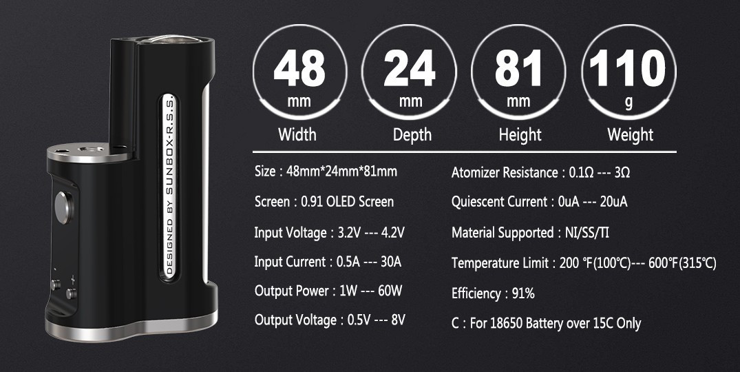 easy box ambition mods Easy Side Box MOD 60W by Ambition Mods【MOD】レビュー │ 気づけば・・・VAPE main image 0