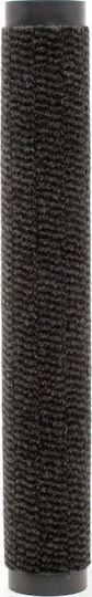 vidaXL Fußmatte Sisal mit rutschfester Unterlage Black 40x60cm