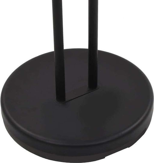 vidaXL LED Floor Lamp H180xW25cm. with Warm White Light 1620lm Black