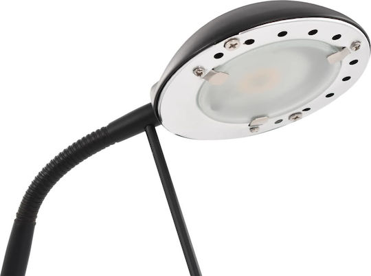 vidaXL LED Floor Lamp H180xW25cm. with Warm White Light 1620lm Black