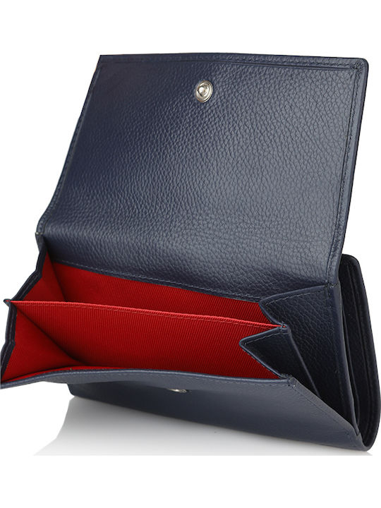 Large Women's Wallet Classic Navy Blue