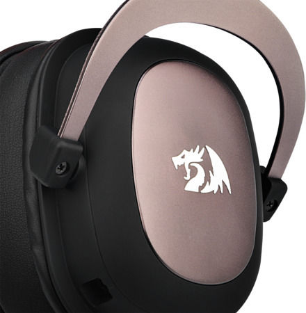 Redragon H510 Zeus Over Ear Gaming Headset cu conexiune 3,5mm / USB Negru