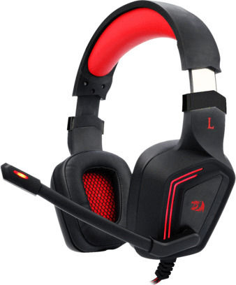 Redragon H310 Muses Over Ear Gaming Headset cu conexiune USB Negru