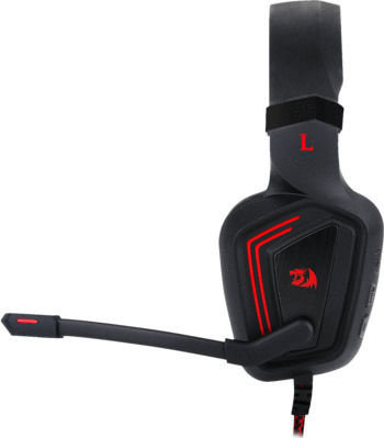 Redragon H310 Muses Over Ear Gaming Headset cu conexiune USB Negru