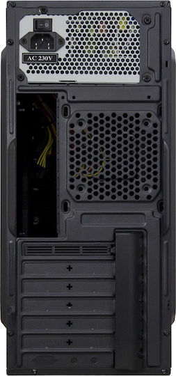 Inter-Tech IT-5916 Midi Tower Κουτί Υπολογιστή Μαύρο